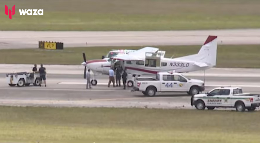 Passenger Lands Plane After Pilot Falls Sick